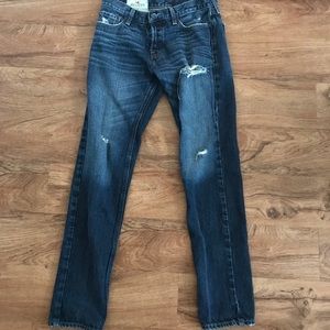 Men’s Hollister semi distressed jeans